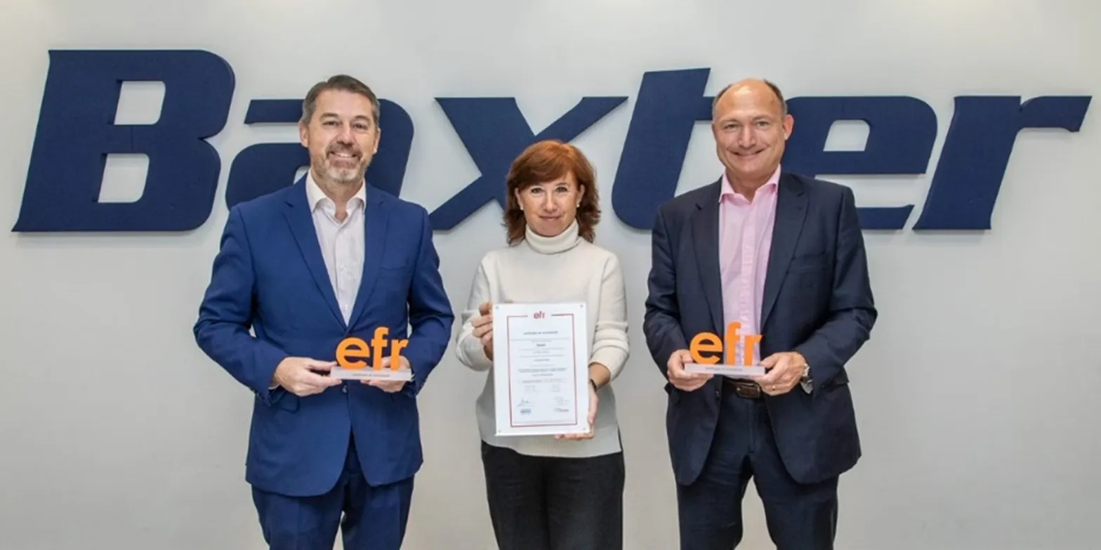 Baxter España renueva su certificación como Empresa Familiarmente